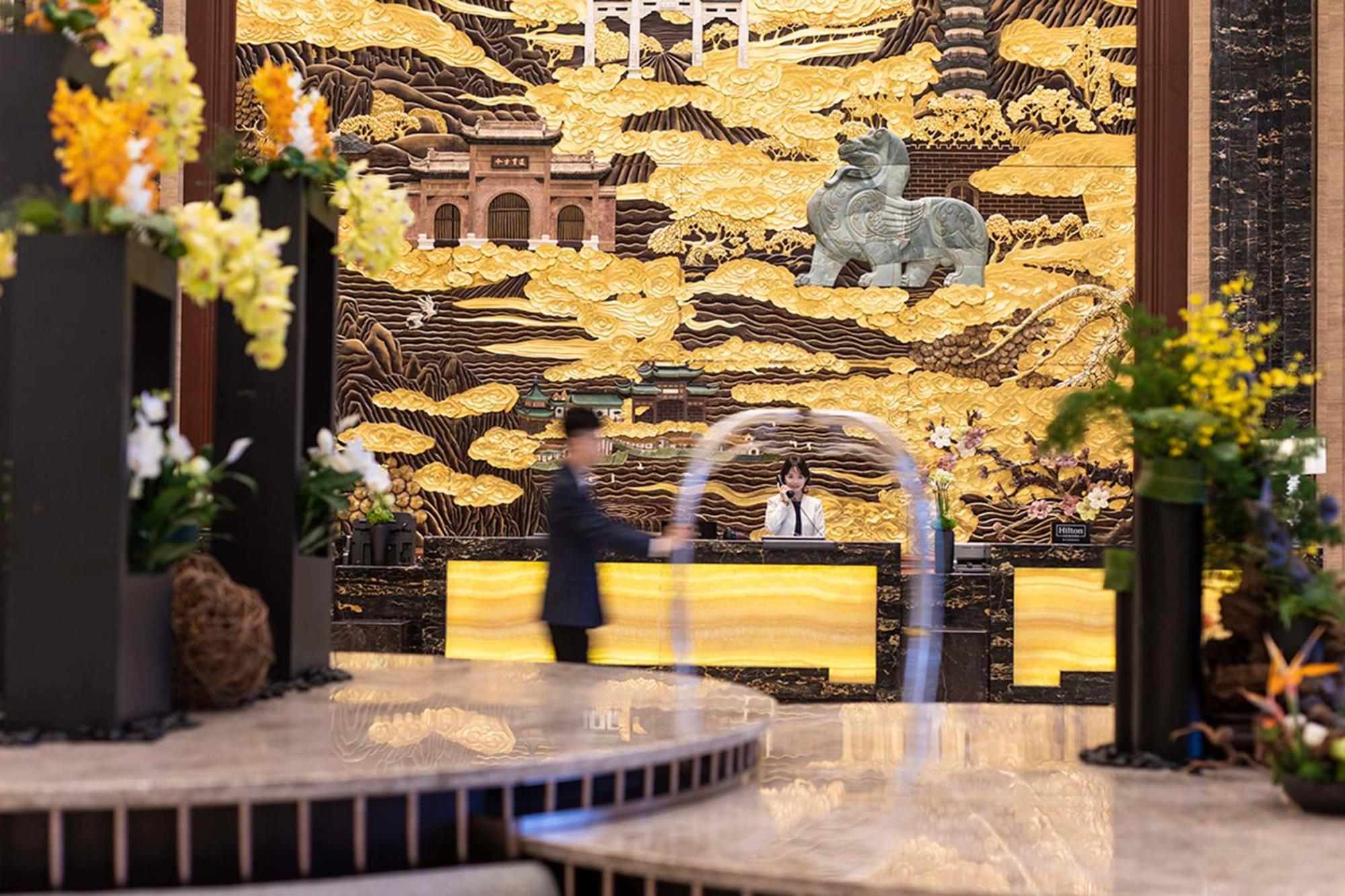 Готель Hilton Nanjing Нанкін Екстер'єр фото